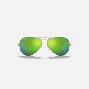 Ray-Ban AVIATOR FLASH LENSES green